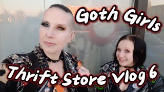 Goth Girls Thrift Store Vlog & Haul 6 | Madame Absinthe