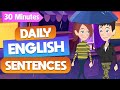 Improve speaking english with daily english sentences  30 minutes english