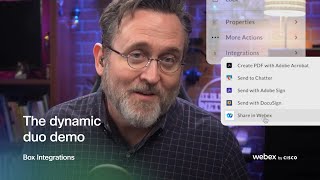 Dynamic duo demo | Webex and Box