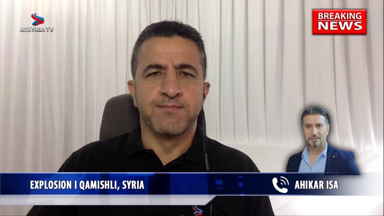 Breaking News Explosion in Qamishli, Syria