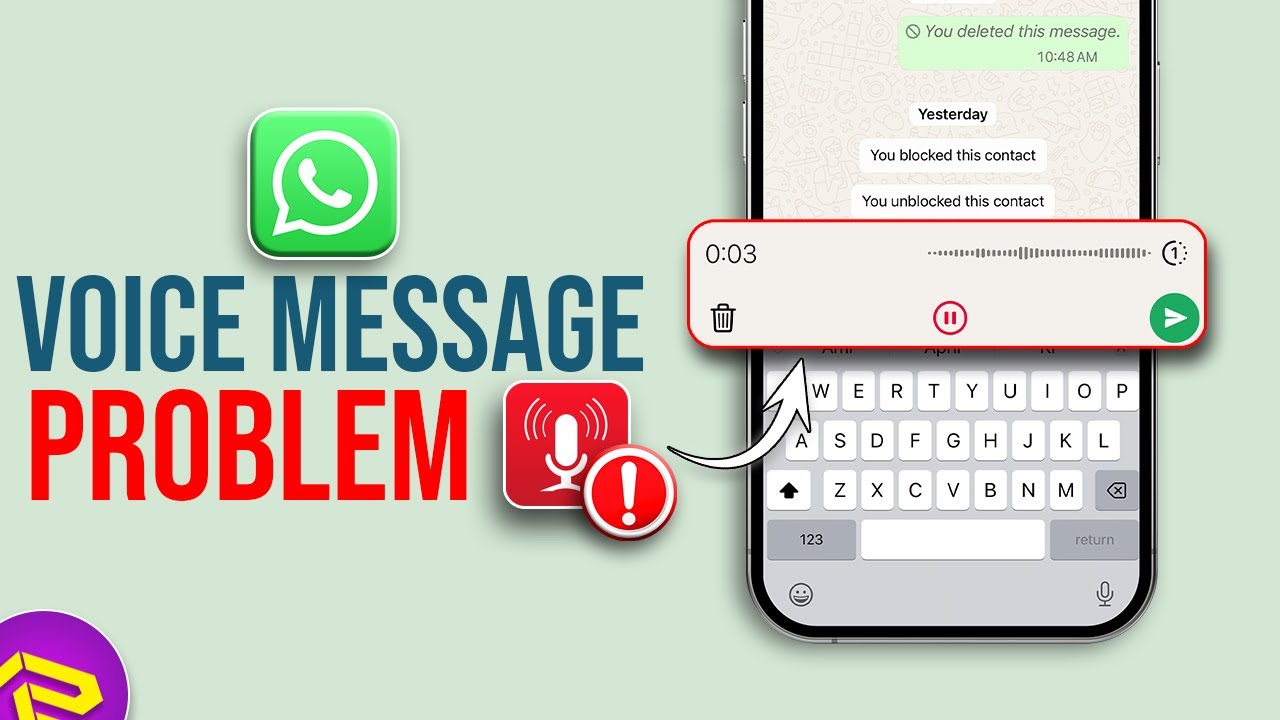How to Fix WhatsApp Voice Message Problem on iPhone | Solve WhatsApp ...
