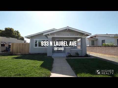 933 N Laurel Ave., Ontario, CA home video tour