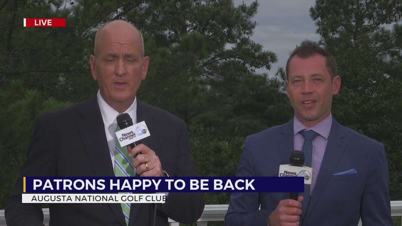 First time Masters patrons excited about visiting Augusta National