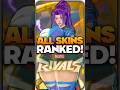 ALL of Psylockes Skins RANKED from WORST to BEST Marvel Rivals #WhatToPlay #marvelrivals