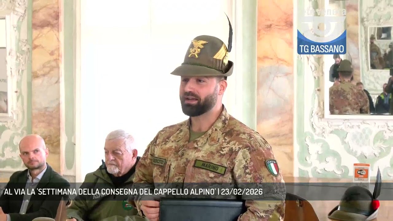 AL VIA LA 'SETTIMANA DELLA CONSEGNA DEL CAPPELLO ALPINO' | 23/02/2026