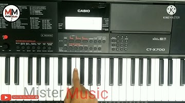 How to record tune in Casio CT-x 700 | Easy steps in short time | #MisterMusic | By Varishkatti...
