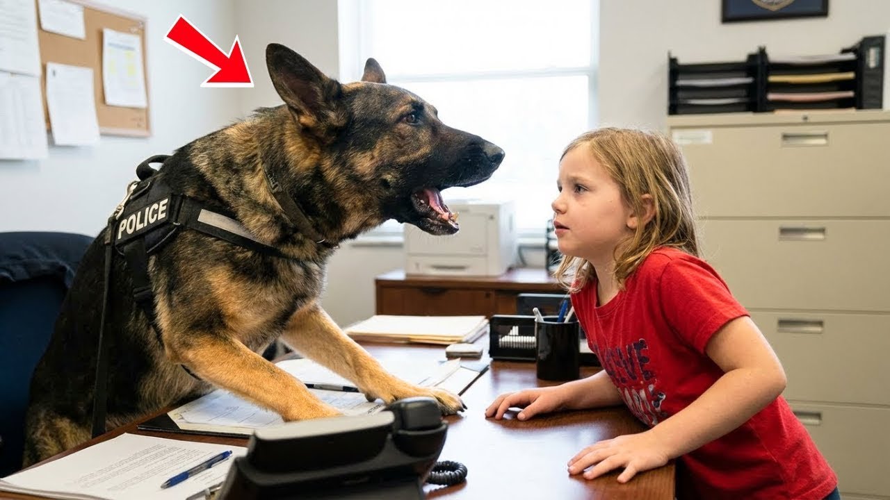 Никто не поверил, что полицейская собака “сказала” девочке — их реакция довела всех до слёз