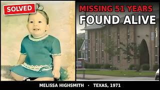 Melissa Highsmith: Taken at 21 Months, Found by DNA 51 Years Later