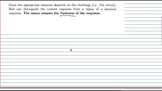 Famous [Computer Security] Remote user authentication [4/9]: Generic challenge-response protocol with nonce Wealth