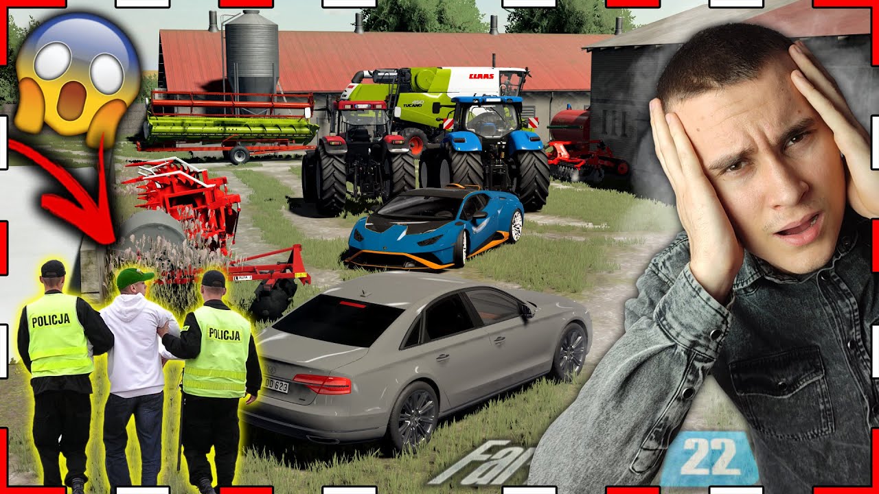 Znowu CHCIAŁ Wysadzić MI LAMBO!💣😱Zasadzka SIĘ UDAŁA? 😧 Kim Jest PODPALACZ?┃POLSCY SĄSIEDZI┃101┃FS22