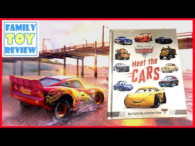 Cars 3 Toys - Meet the Cars Book Preview - New Disney Cars 3