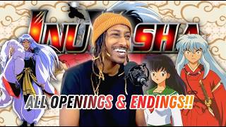 Download Lagu INUYASHA ALL OPENING AND ENDINGS REACTION!! MP3