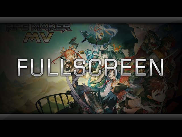 RPG Maker MV - doesn't show full screen