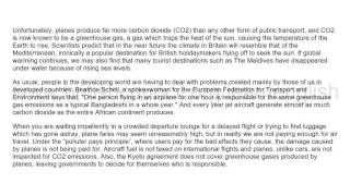 Brishtis Coucil - Learn English Article - Aeroplanes