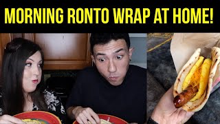 Ronto Morning Wrap | Disney snacks at Home