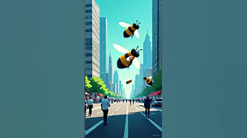 Des Abeilles Envahissent Une Vile Et Sème Le KO 