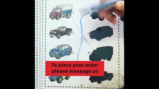 Shadow match write and wipe activity book 3-6 yrs