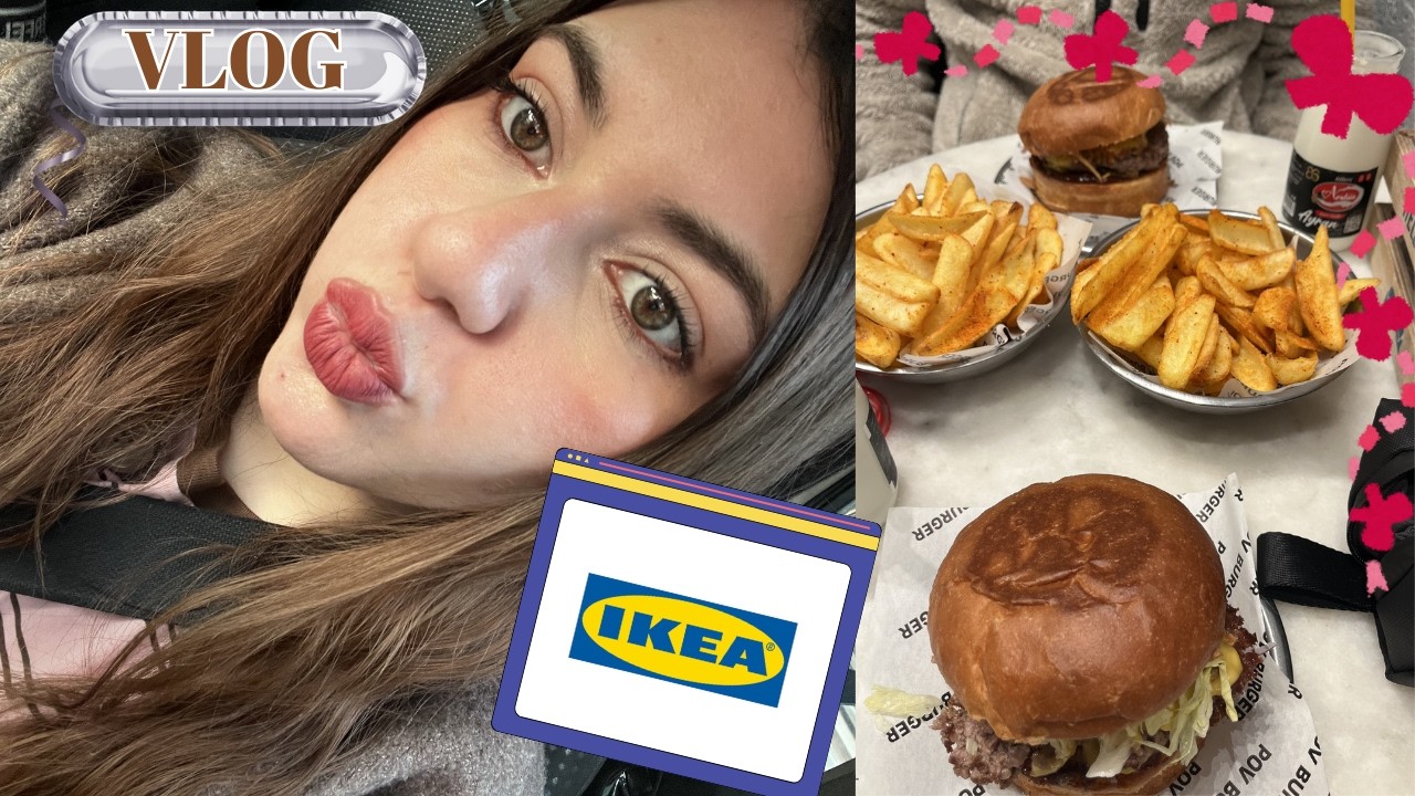 HAFTALIK VLOG | Zara'da çekim yapmama izin vermediler, ikea turu, yeni burgerci🍔