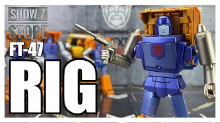 Fans Toys FT-47 RIG Transformers Masterpiece Huffer Review screenshot 4