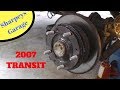 ford transit rwd rear hubs seals change