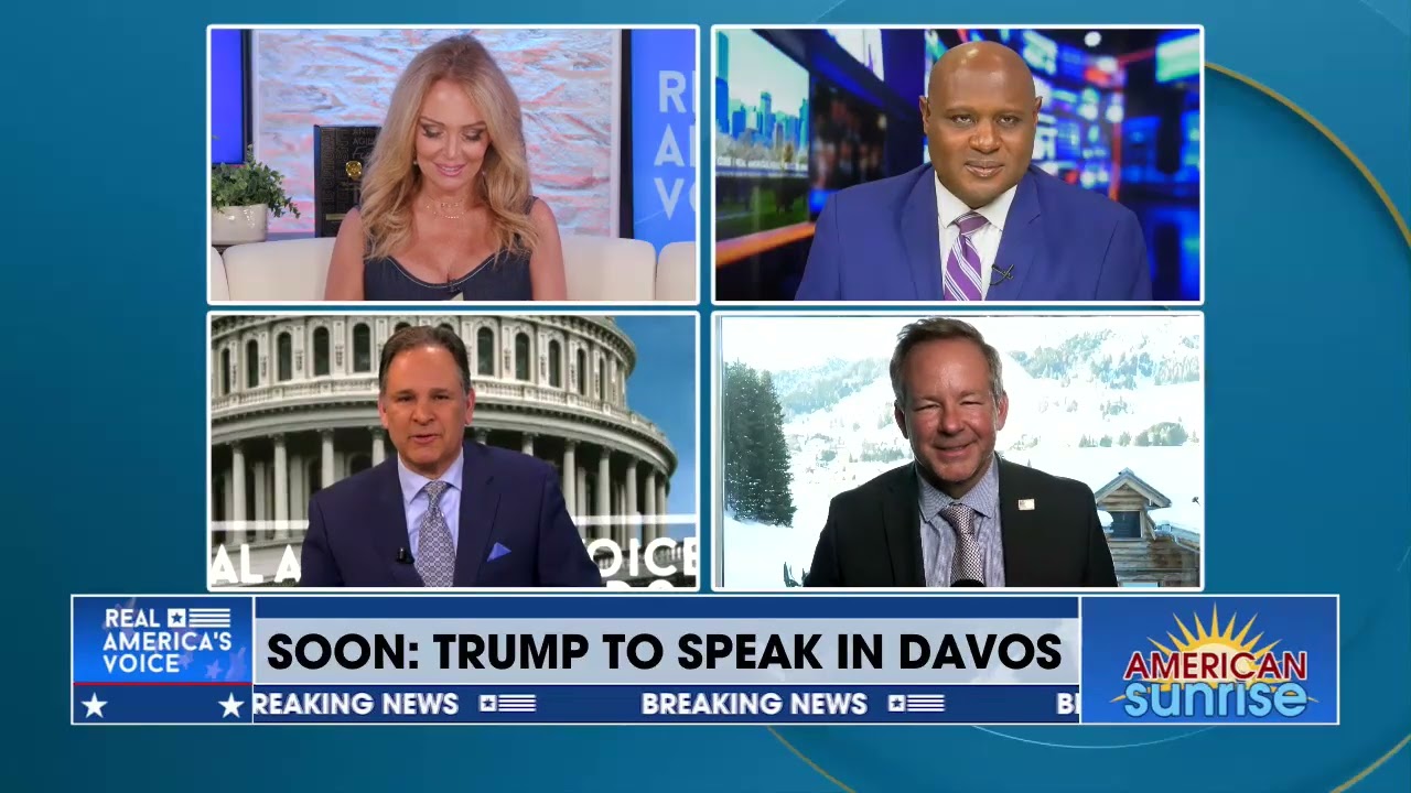 Trump Lands in Davos: America First Speech Incoming + Greenland Question Looms