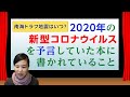 2020年新型コロナウイルスの流行を予測していた本に書かれていたこと【南海トラフ地震はいつ？】End of Days