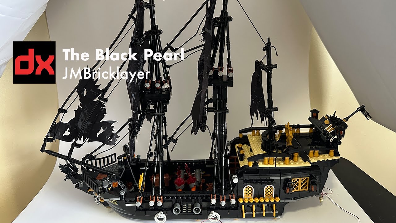 JMBricklayer Black Pearl Pirate Ship - CollectionDX