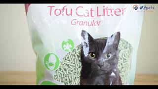 BERSIHIN KOTORAN KUCING DENGAN TOFU CAT LITTER