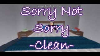 Demi Lovato E28093 Sorry Not Sorry Roblox Music Video -