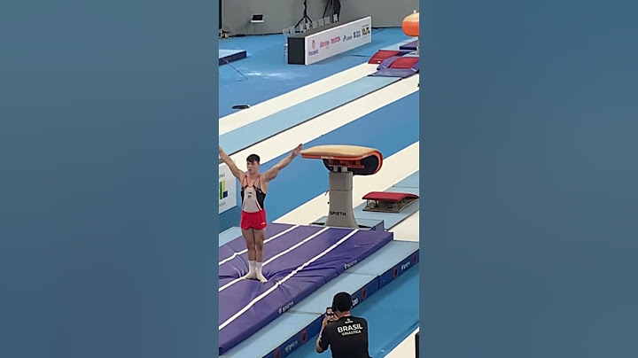Final Salto masculino - Campeonato Brasileiro Ginástica Artística 2024