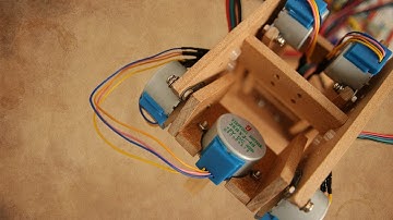 Smooth Moving Micro Robot Arm