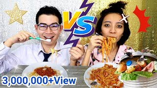 ชาเลนจ์สะอาด VS สกปรก นักเรียน โรงอาหาร #Mukbang​ CLEAN STUDENT vs DIRTY STUDENT IN SCHOOL:ขันติ