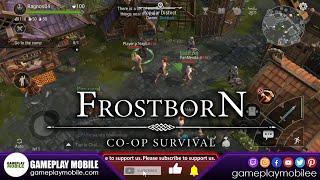 Frostborn: Coop Survival GAMEPLAY (Android/IOS Mobile SURVIVAL) screenshot 2