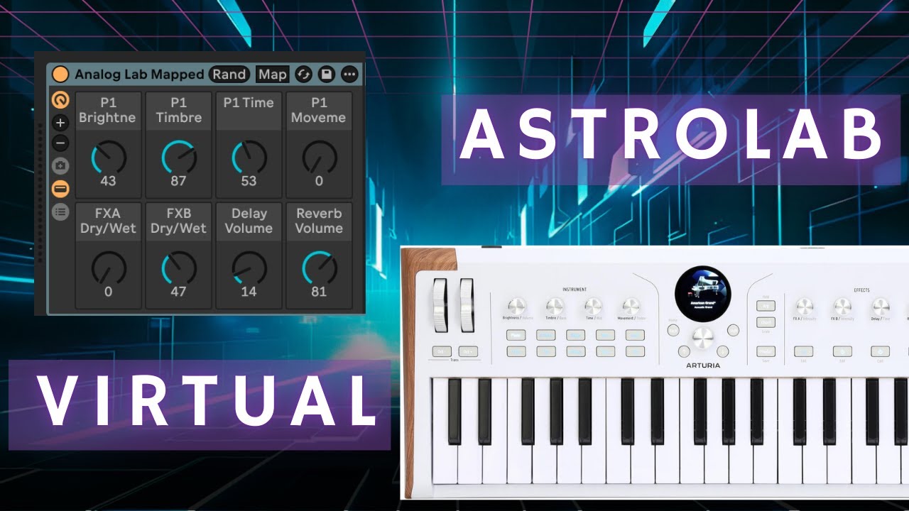 Virtual Arturia Astrolab: DIY vs. Buying the Hardware