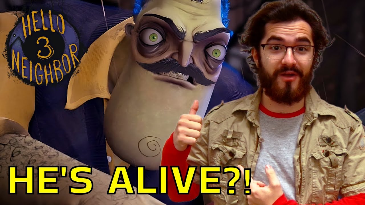 THE NEIGHBOR IS ALIVE?! Hello Neighbor 3 Prototype 3 | VHS Ep.7