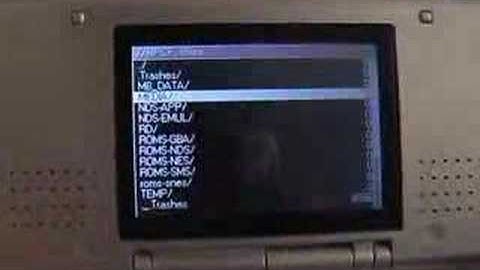 C64 emulation via Nintendo DS, GBAMP v2 and FrodoDS v0.3