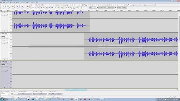 How to Merge & Insert Multiple Tracks into one Track in Audacity