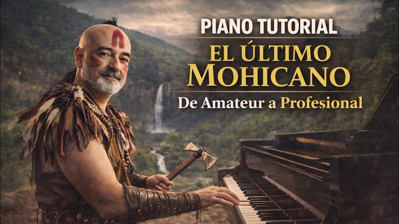 Aprende a Tocar El Último Mohicano Piano Tutorial (parte central) - YouTube