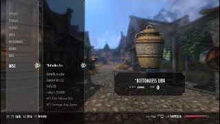Skyrim Mod PS4: Bottomless Urn - Simplest And Functional Storage Skyrim Mod PS4: Bottomless Urn - Simplest And Functional Storage