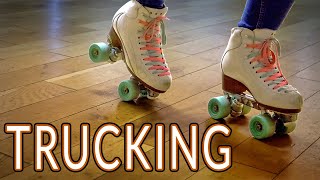 Float Around The Roller Skating Rink With Style - Trucking - A Beginner Roller Skating Move