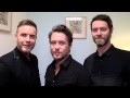 Take That Live 2015 European Dates Announcement 