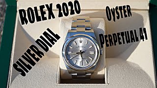 Rolex Oyster Perpetual 41 2020 reference #124300 Silver