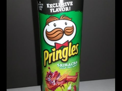 Pringles Sriracha Potato Chips | Spicochist Reviews - YouTube