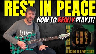 How to REALLY play the Rest in Peace Riff - #MasterThatRiff! 166