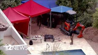 Man on the run after human remains found at Litchfield Park home where family went missing