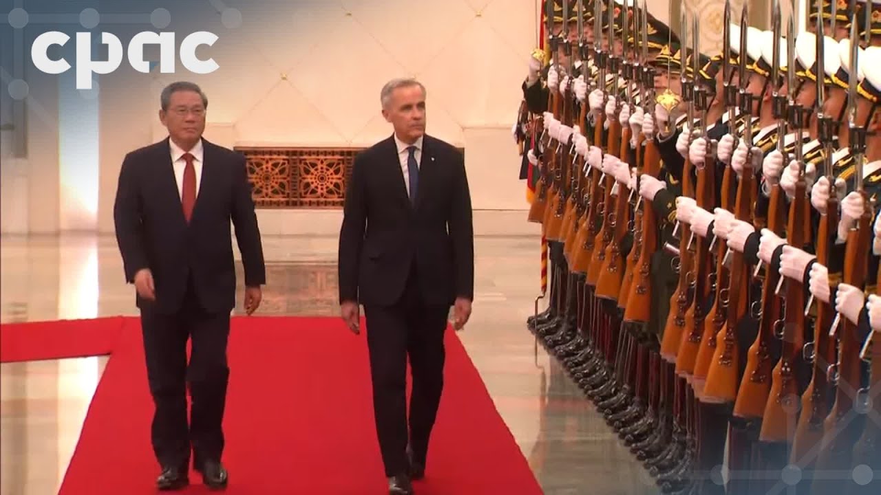 Prime Minister Mark Carney attends welcoming ceremony in Beijing, China – January 15, 2026