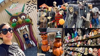 This HALLOWEEN Store is MASSIVE? Shopping at ALL STAR Halloween Year-Round Spooky Store in GA