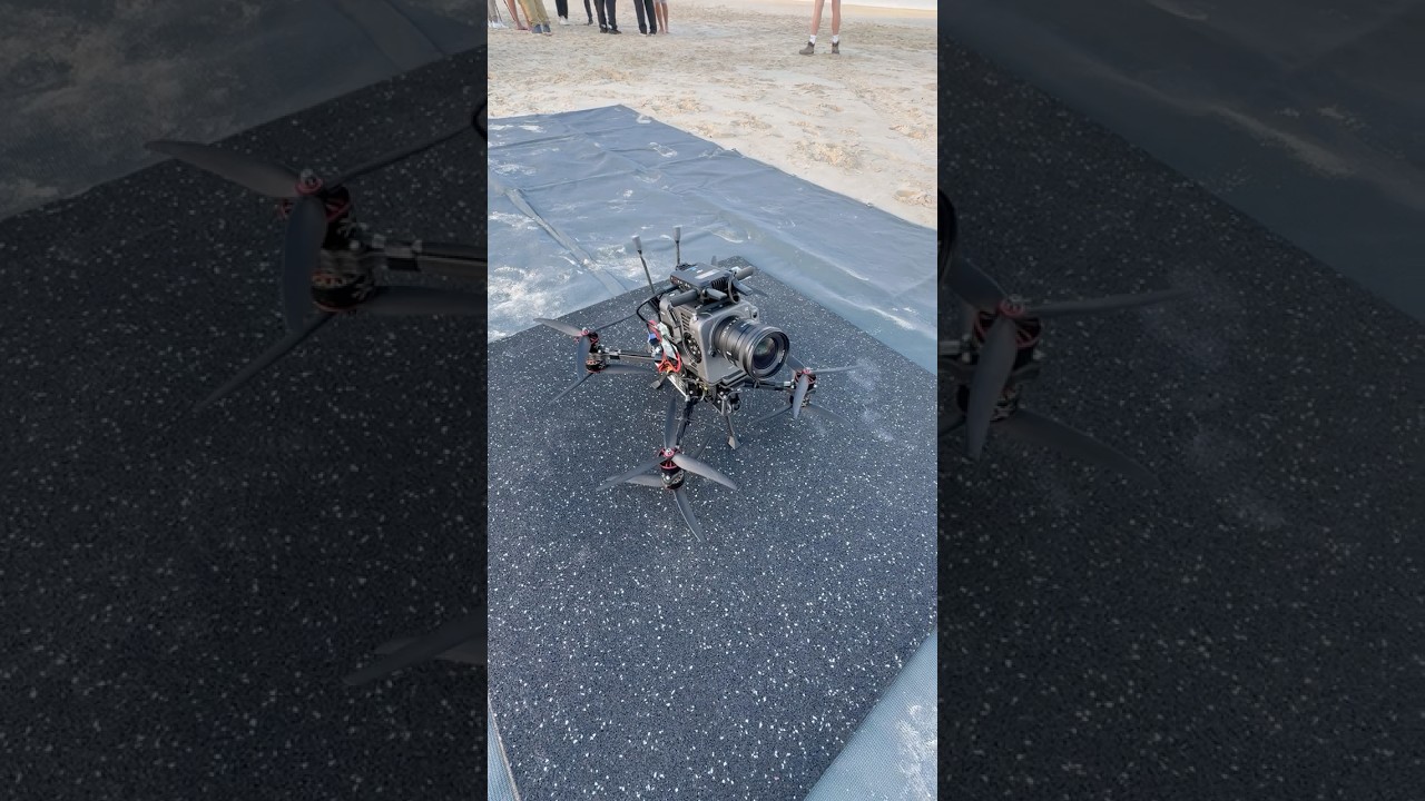 FPV Cinelifter Beach Take Off