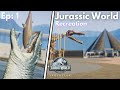 Building An ACCURATE Jurassic World In Jurassic World Evolution | JWE - Mods
