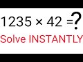 Fast math trick for multiplication